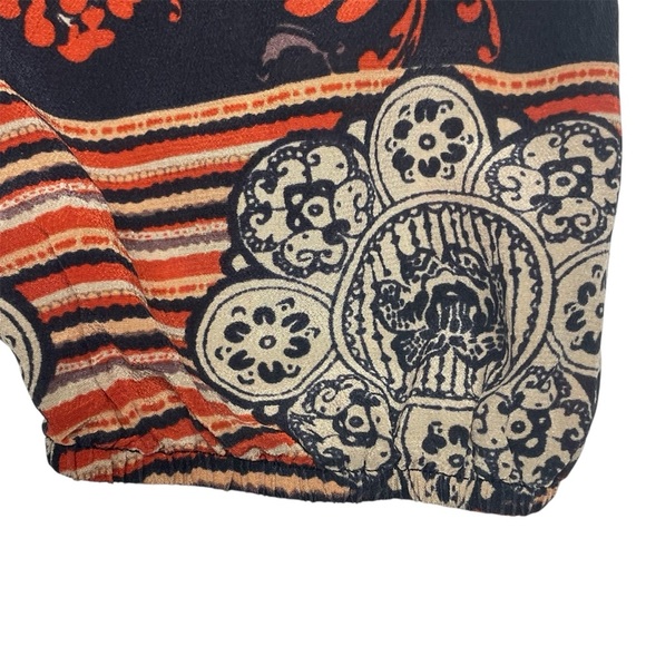 Anthropologie Meadow Rue 100% Silk Boho Blouse Size Small - Picture 6 of 12